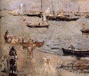 Berthe Morisot The light on the Yingji Sea painting